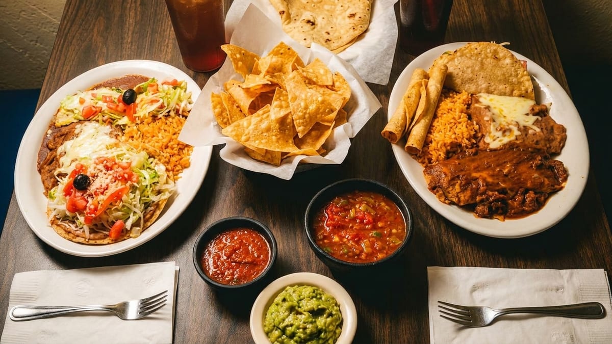Rolled Tacos, Plates, and Tradition