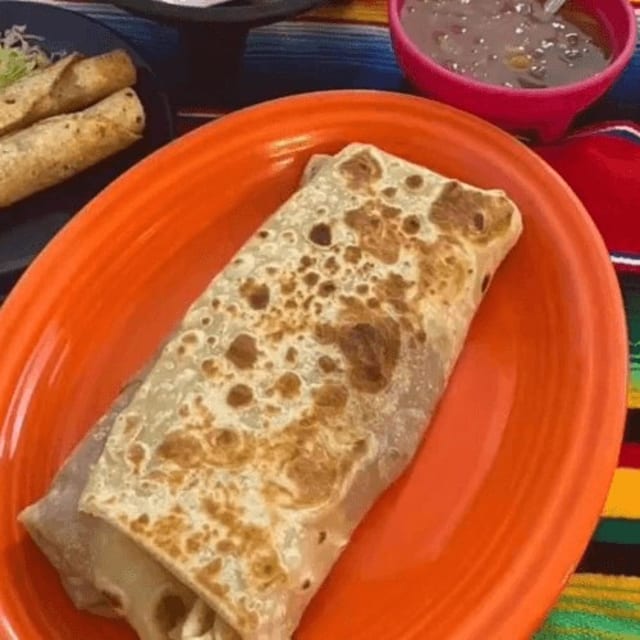 Chorizo & Egg Burrito.