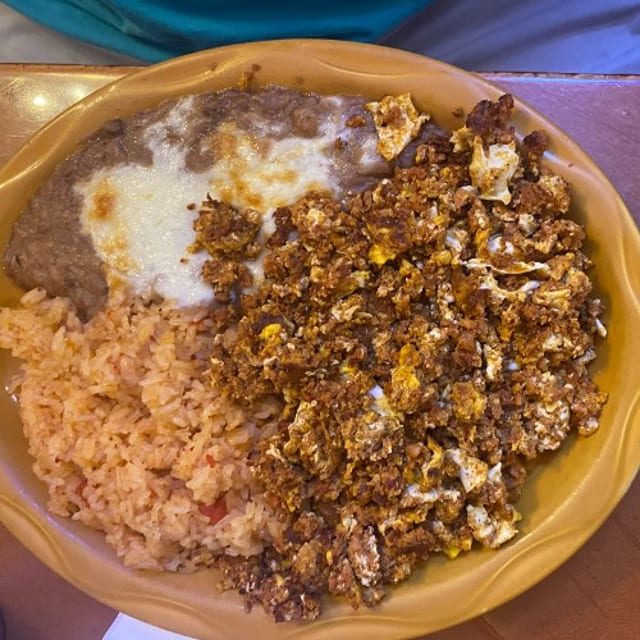 12. Chorizo Con Huevos.