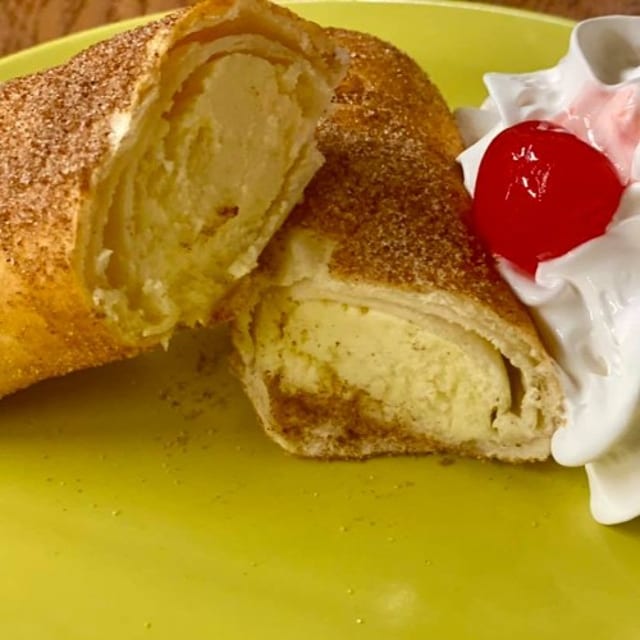 Cheesecake Chimichanga.