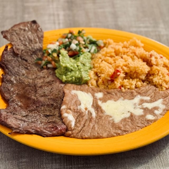 3. Steak Mexicano Dinner.
