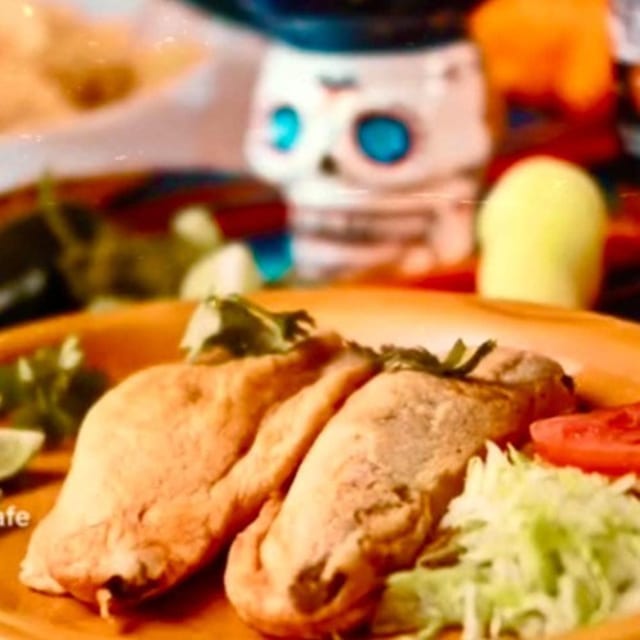 One Chile Relleno.