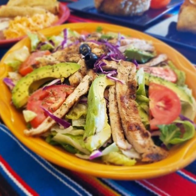 Pollo Asado Mexican Salad.